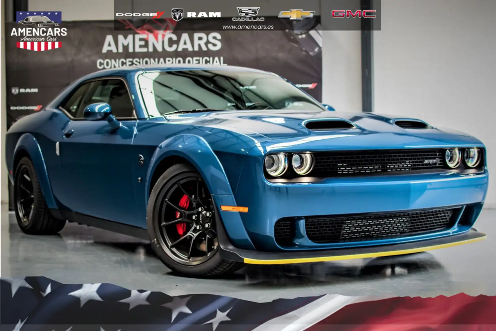 Dodge Challenger SRT Hellcat Redeye 6.2 Supercharged V8 Azul - 2