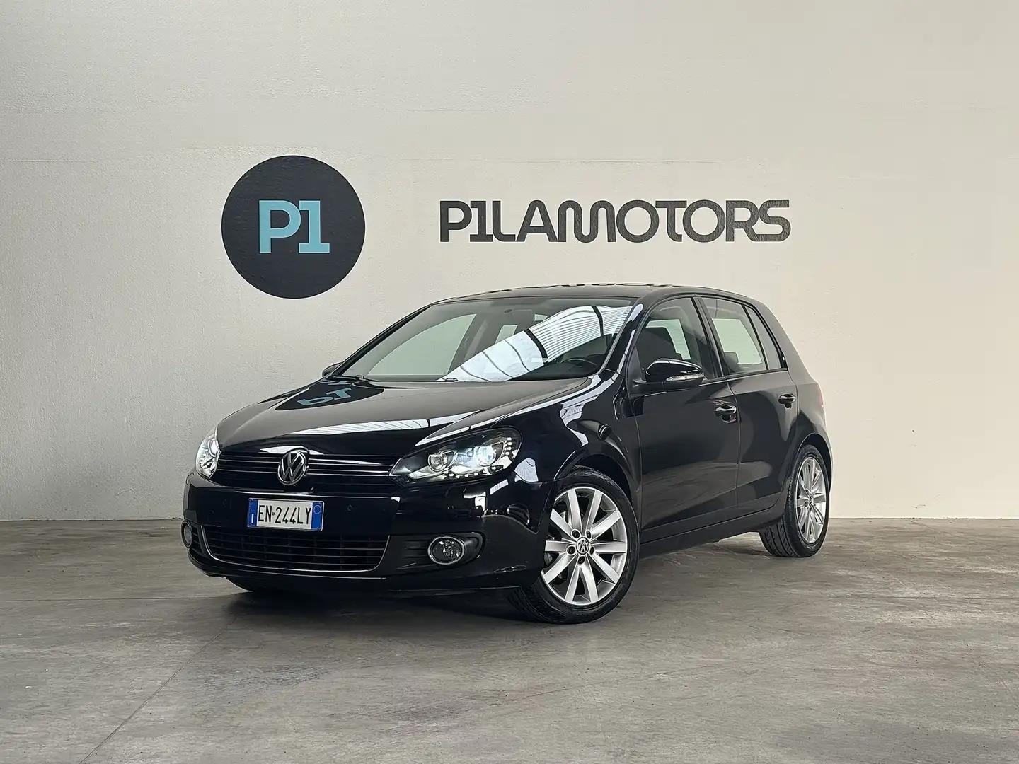 Volkswagen Golf Golf 5p 1.6 tdi Highline c/xeno Uniproprietario Neopatentati Schwarz - 1