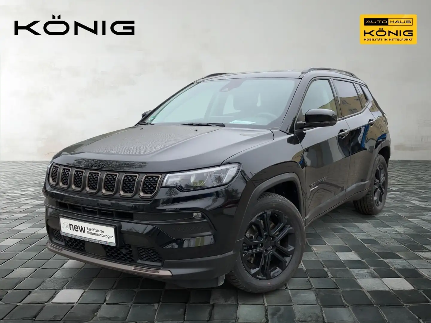 Jeep Compass PHEV MY22 + Upland Zwart - 1