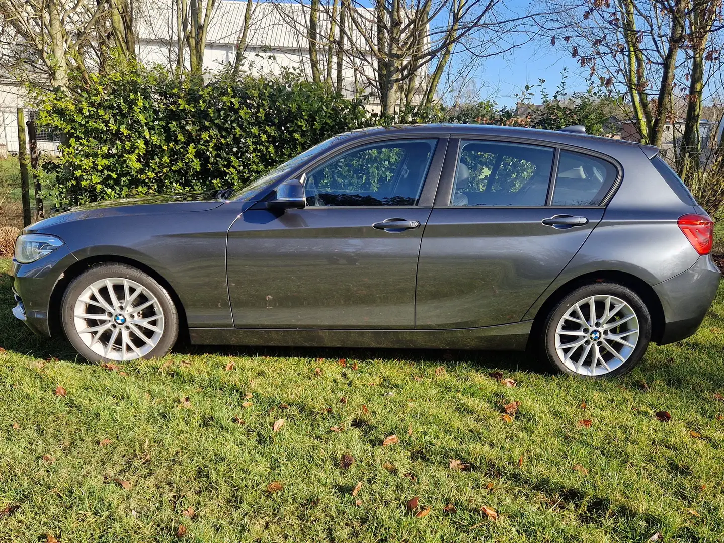 BMW 116 116i Sport Line Gris - 1