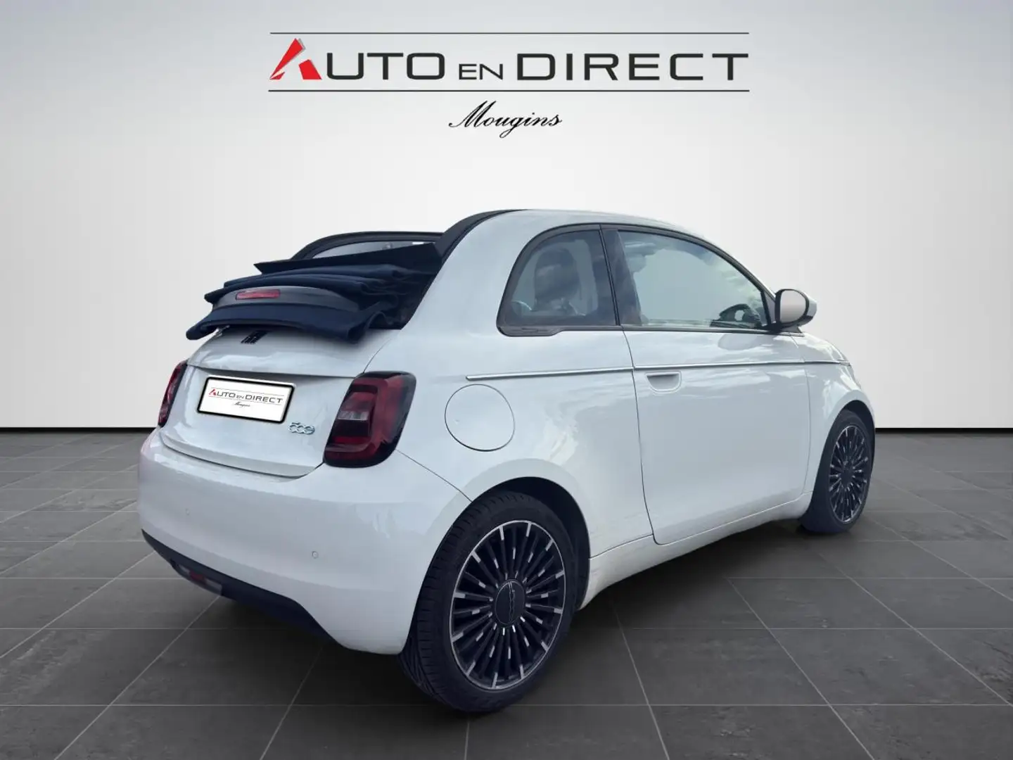 Fiat 500 Fiat 500 Cabriolet Electrique 42 kWh  CABRIOLET 2020 Icône Plus Weiß - 2