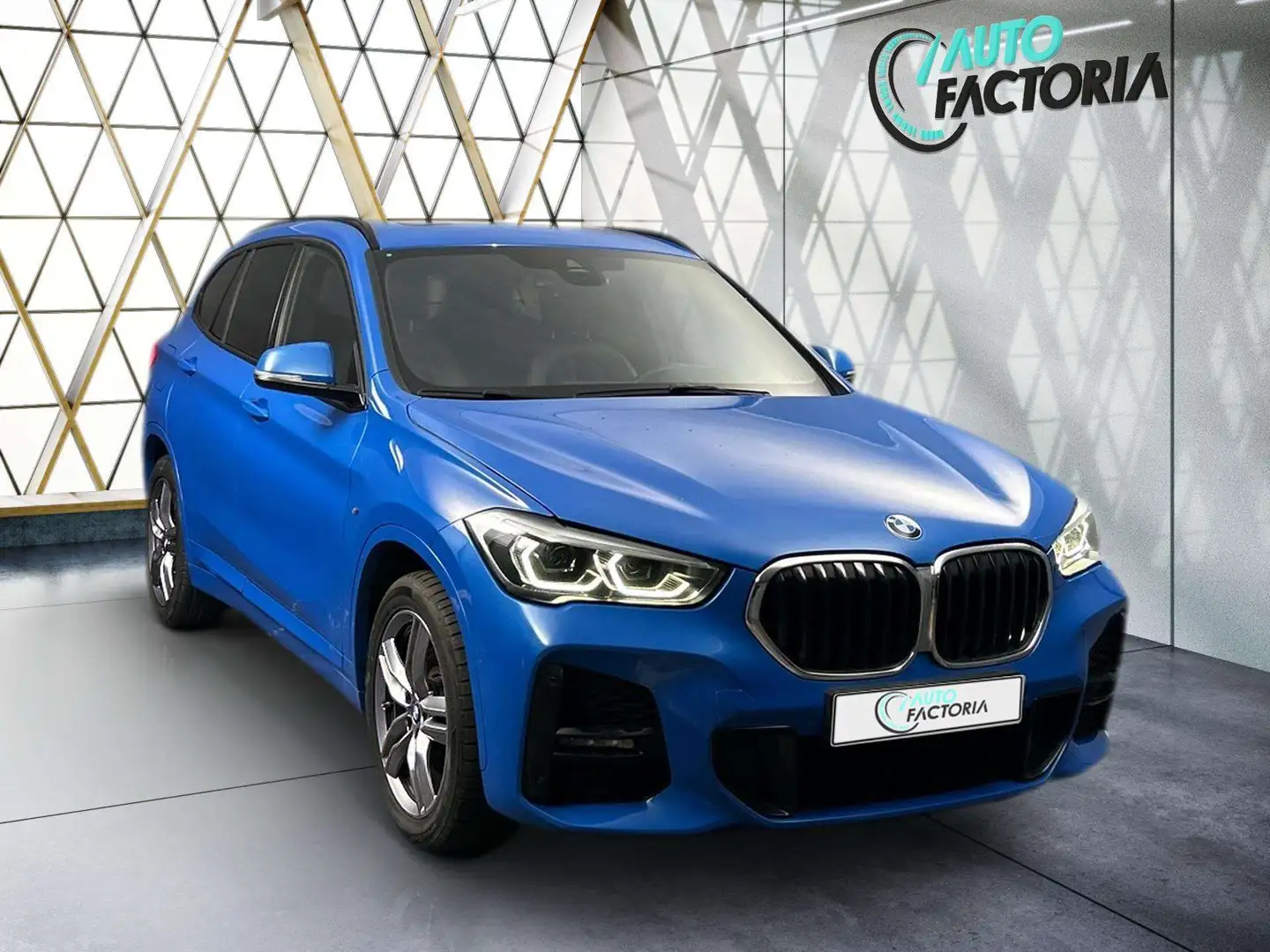 BMW X1 -41% 18D 150cv BVA8 4x4 M SPORT+T.PANO+GPS+CAM+Opt Bleu - 2