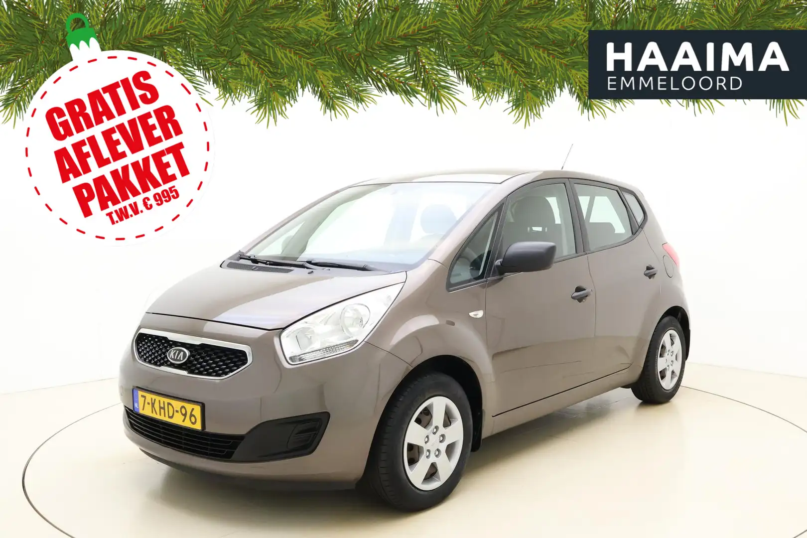 Kia Venga 1.4 CVVT Comfort Pack | Airco | Trekhaak | Hoge in Braun - 1