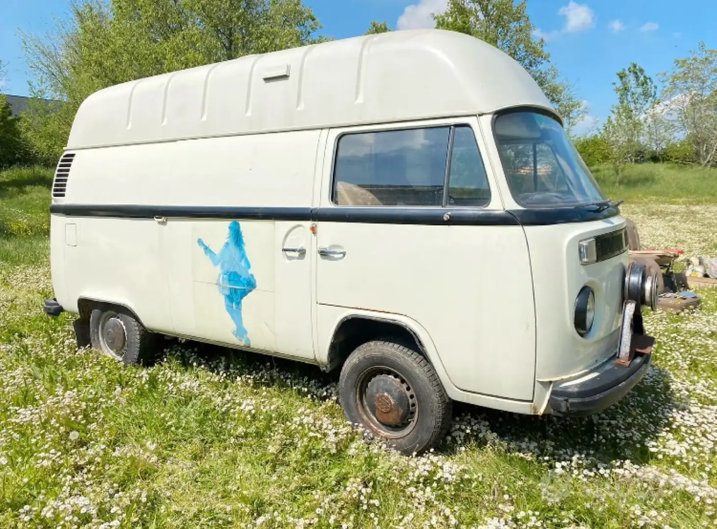 Volkswagen T2 rarissimo tetto alto - 2