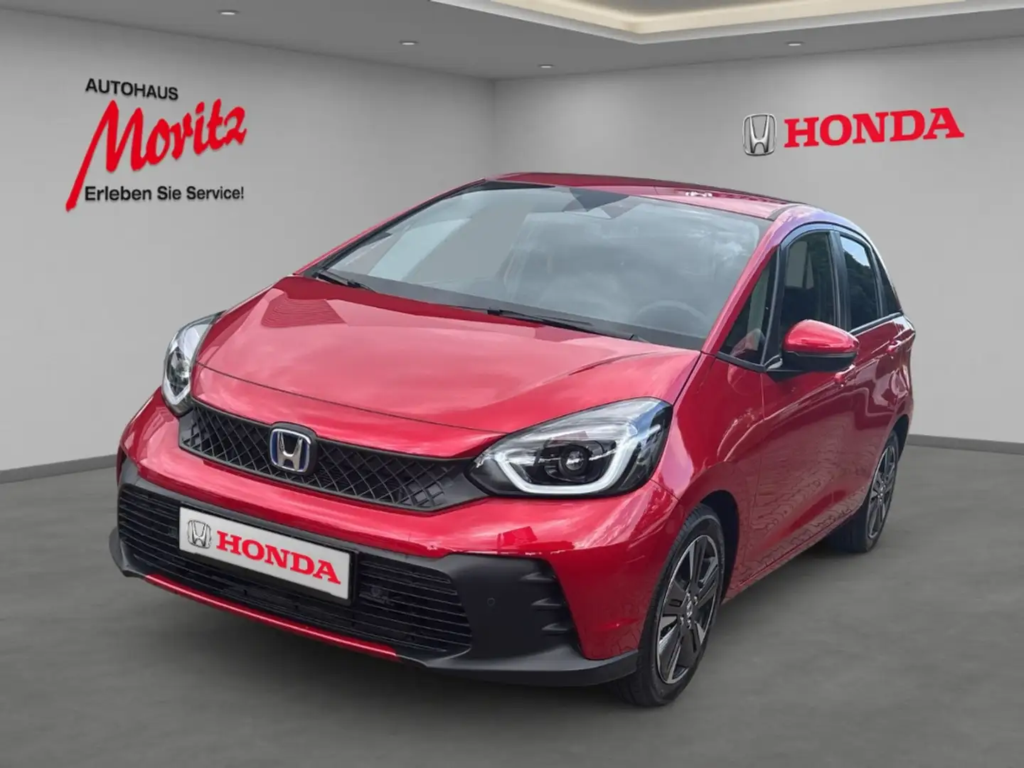 Honda Jazz 1.5 e HEV Advance Rückfahrkamera Einparkhilfe v+h Rot - 1