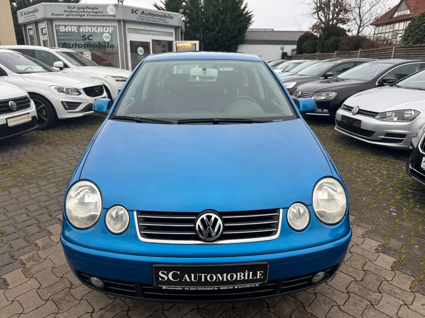 Volkswagen Polo IV 1,4 FSI Highline Blau - 2