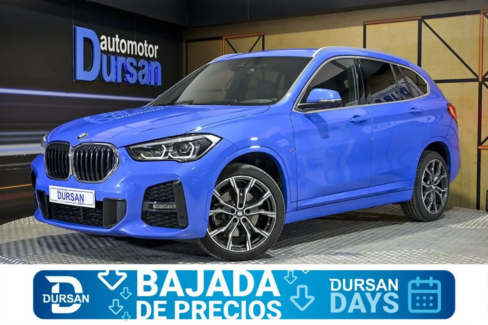 BMW X1 sDrive20dA Blauw - 1