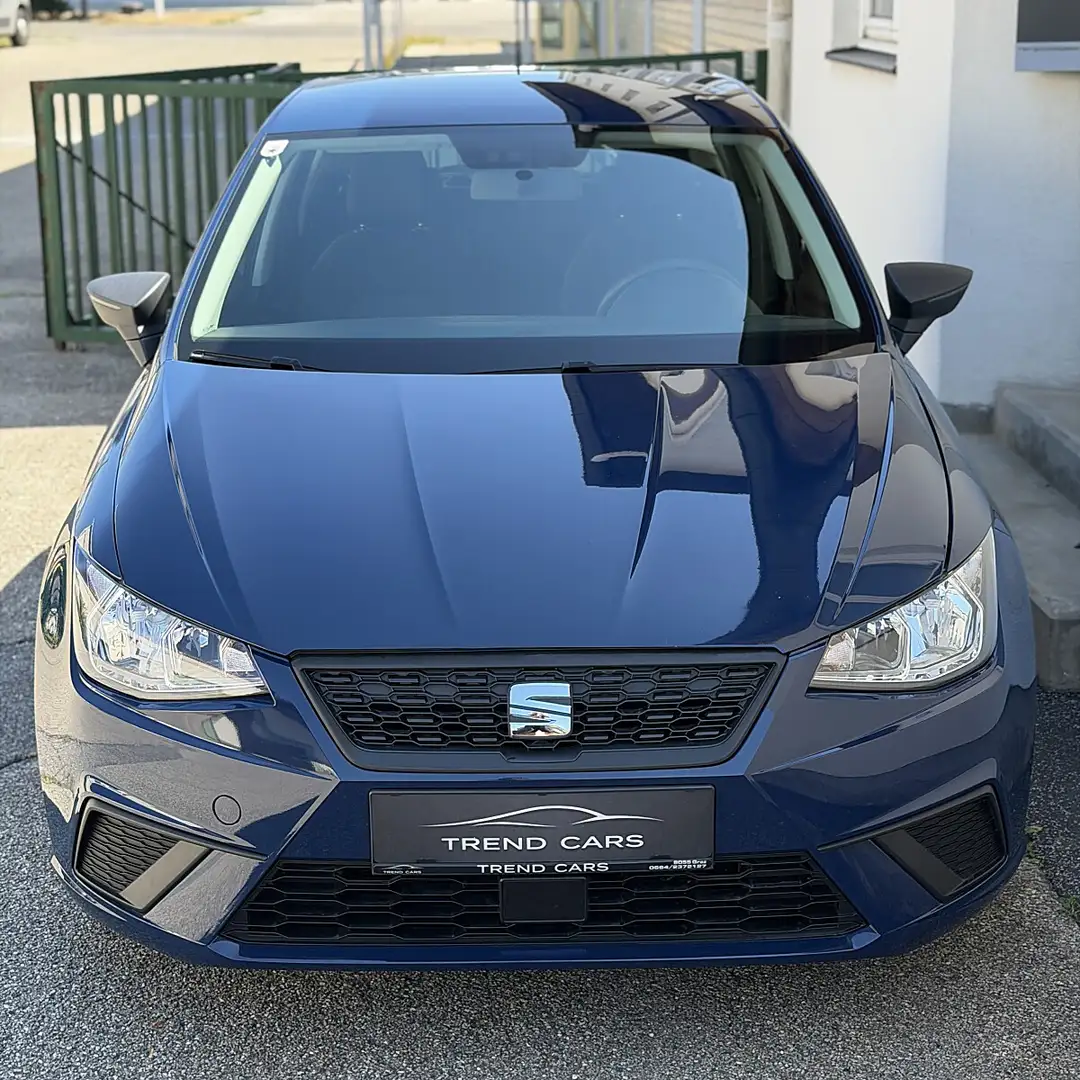 SEAT Ibiza 1.0 | 8-FACH | TEMPOMAT | BLUETOOTH | PICKERL Blau - 2