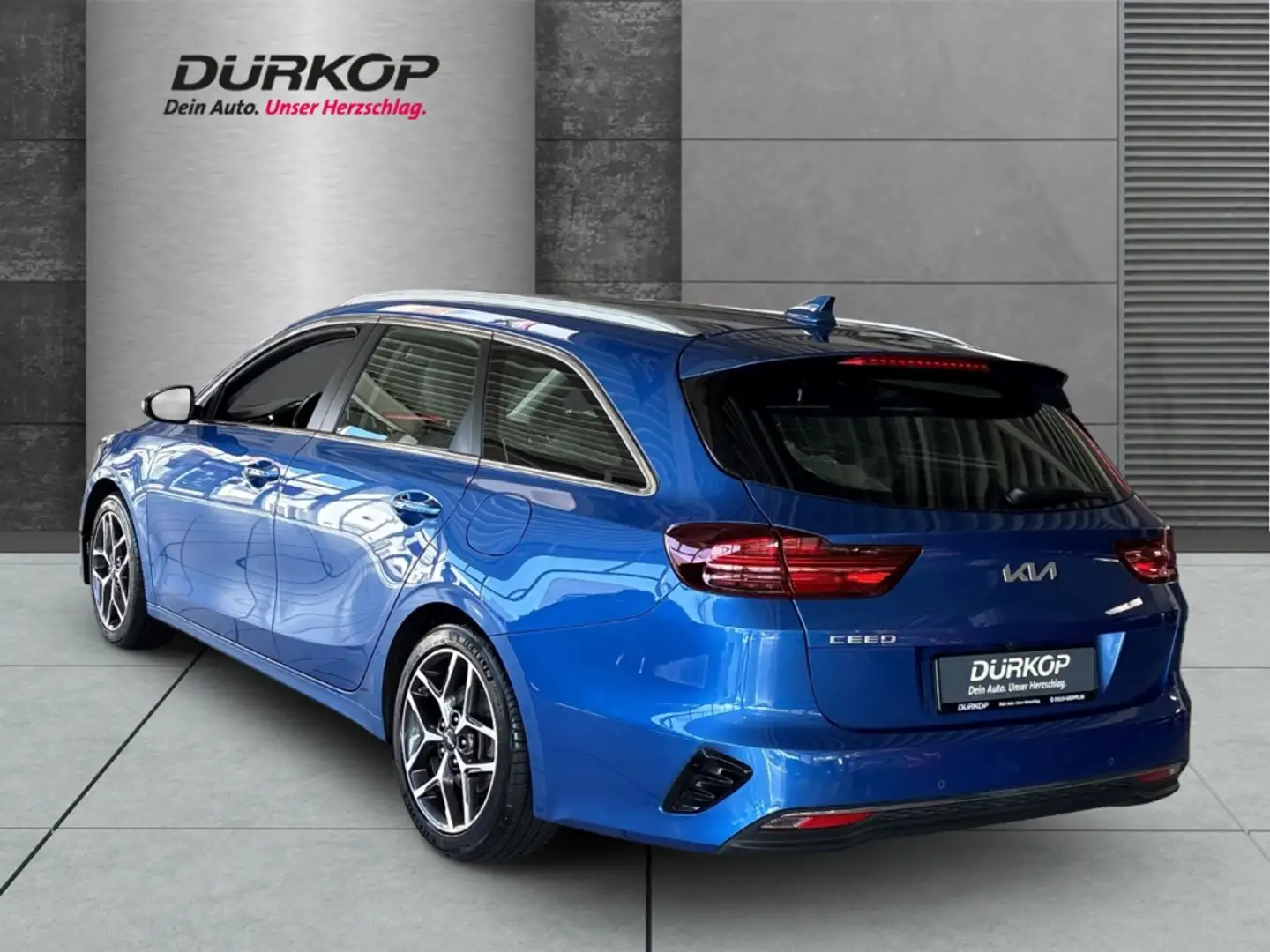 Kia Ceed SW / cee'd SW Spirit Leder/Sitzheizung vo+hinten/Memory-Sitze Bleu - 2