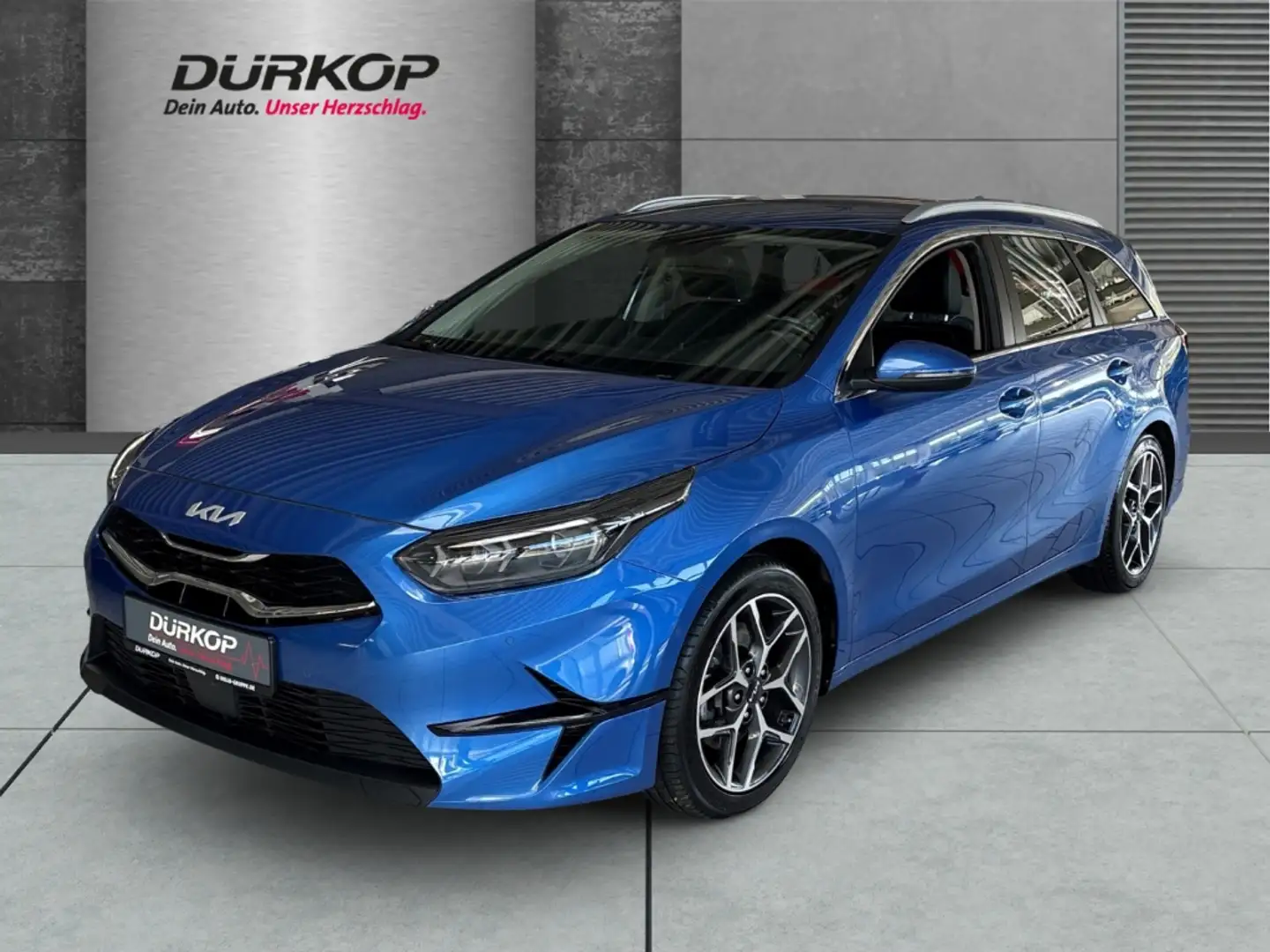 Kia Ceed SW / cee'd SW Spirit Leder/Sitzheizung vo+hinten/Memory-Sitze Bleu - 1