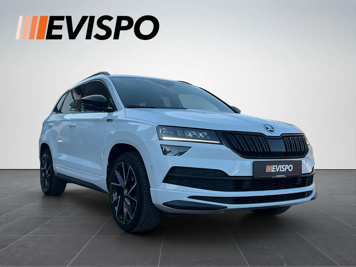Skoda Karoq Sportline 4x4*DSG*AHK*Virtual*Finanzierung Weiß - 1