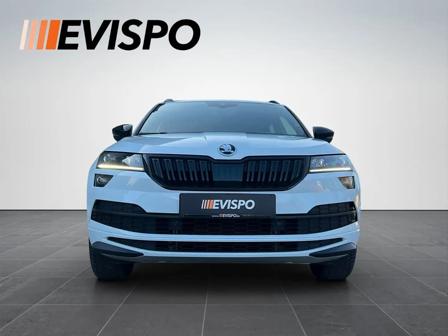 Skoda Karoq Sportline 4x4*DSG*AHK*Virtual*Finanzierung Weiß - 2