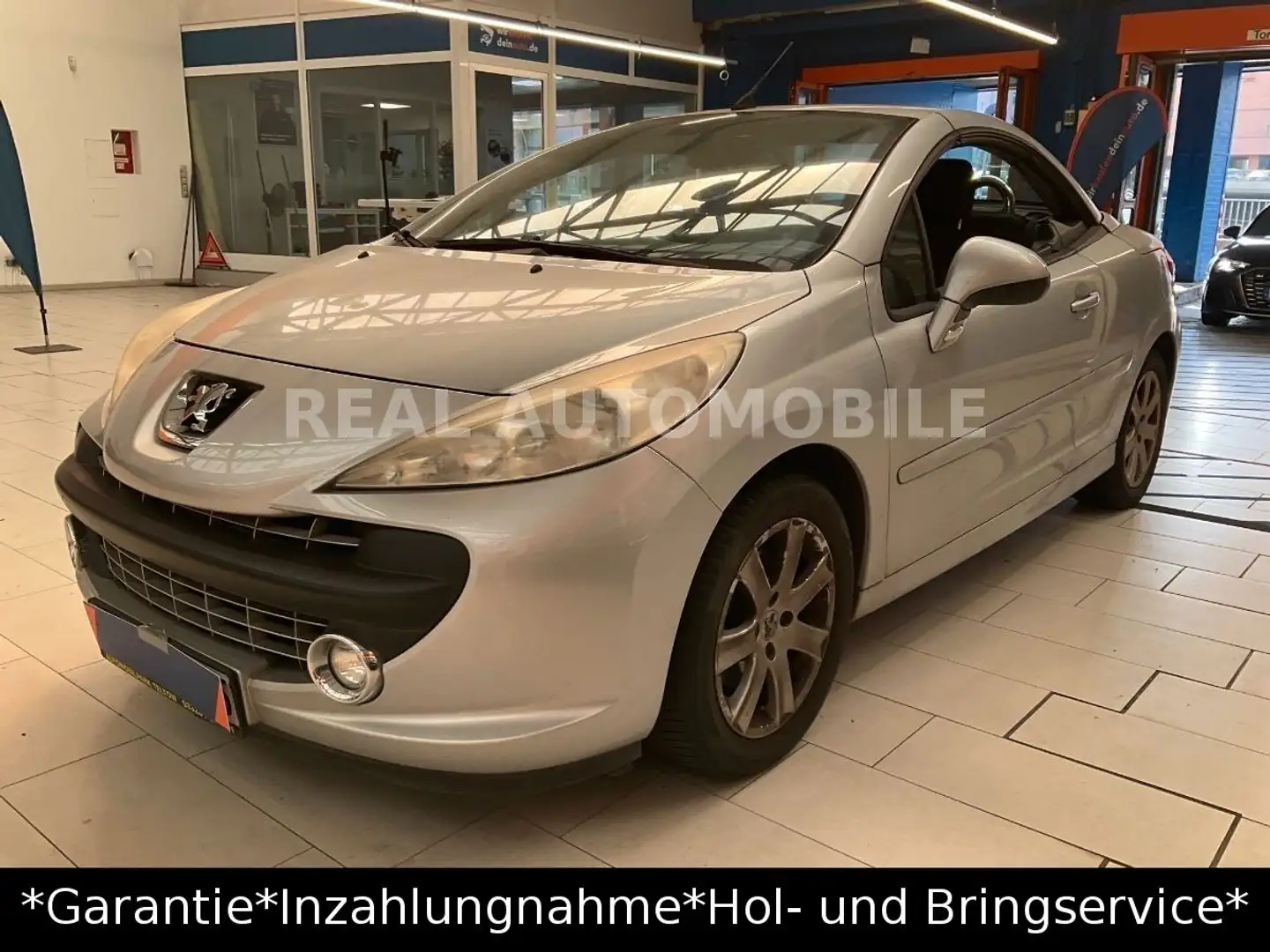 Peugeot 207 CC Automatik Cabrio-Coupe Sport Silber - 1