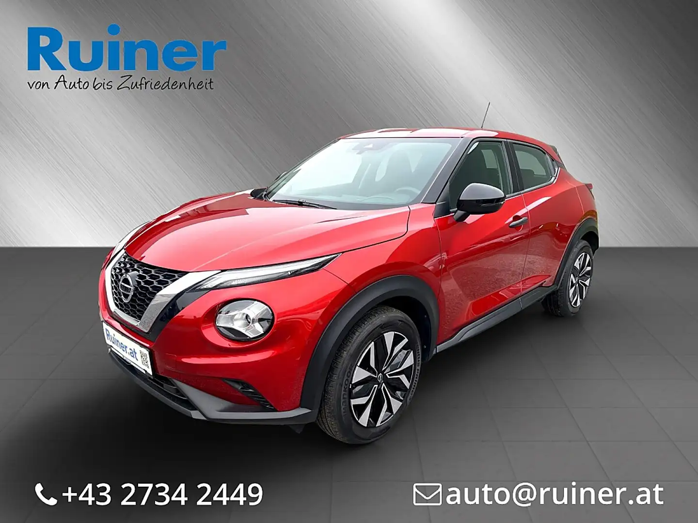 Nissan Juke 1,0 DIG-T Visia Rot - 1