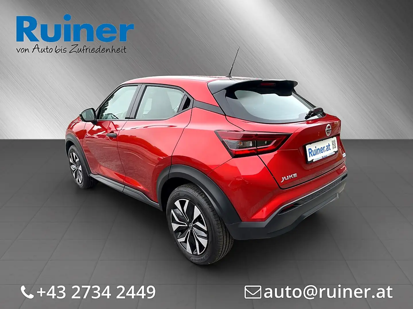 Nissan Juke 1,0 DIG-T Visia Rot - 2