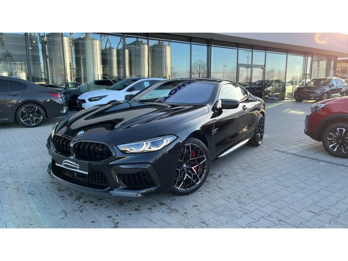 BMW M8 Competition Coupe Carbon DriversPack ACC B&W Nero - 1