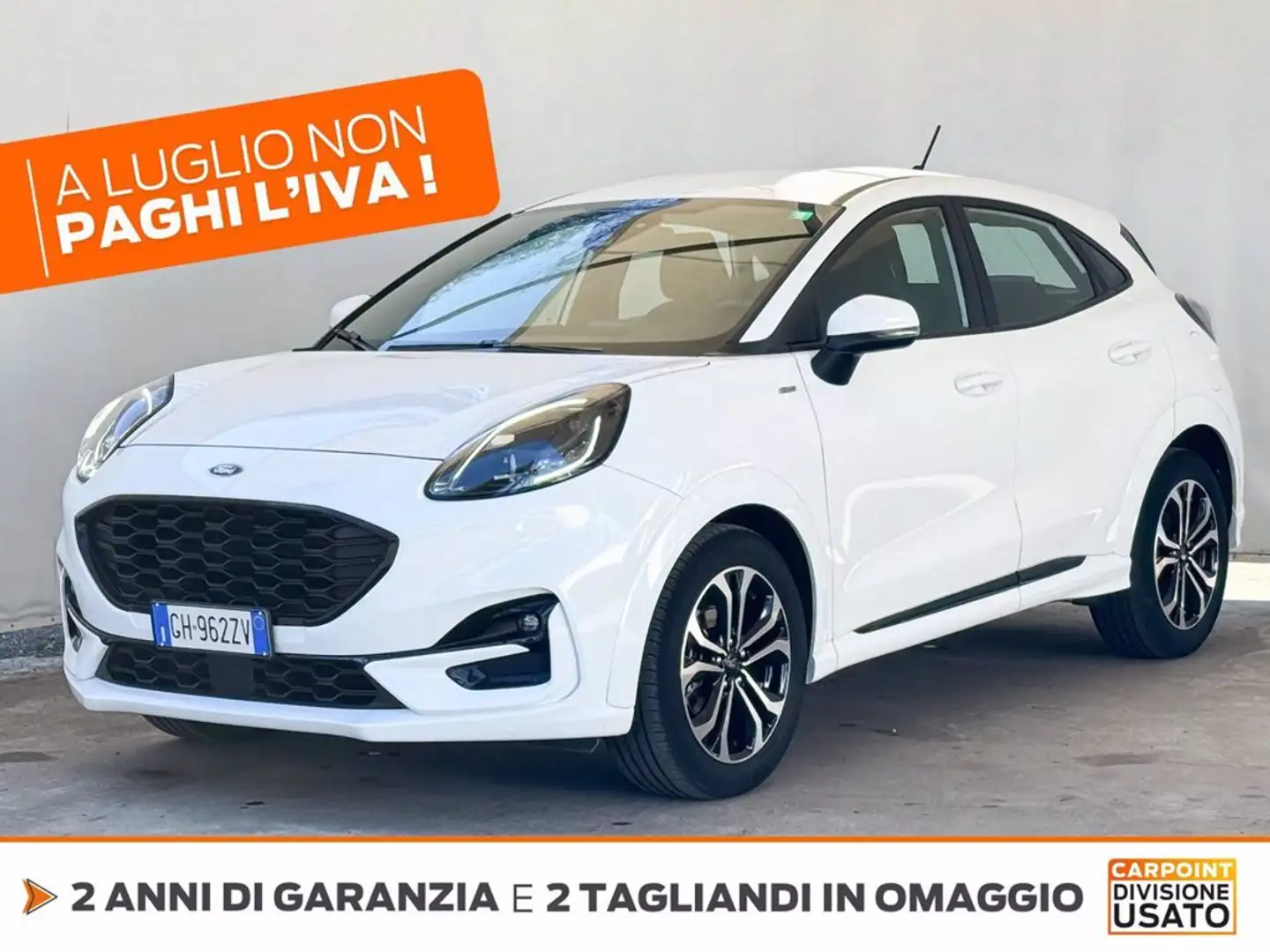 Ford Puma 1.0 ecoboost h st-line s&s 125cv Fehér - 1