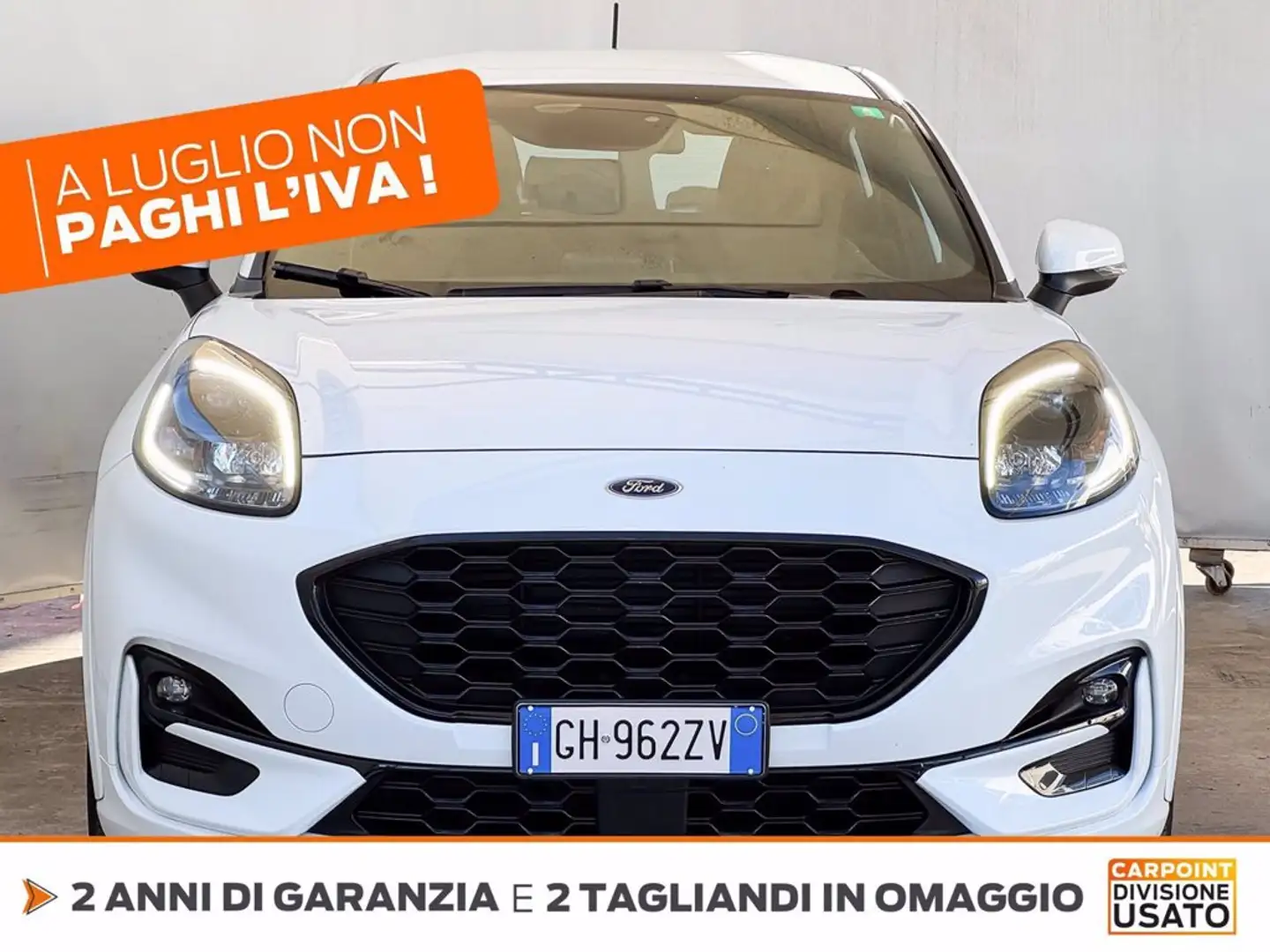 Ford Puma 1.0 ecoboost h st-line s&s 125cv Fehér - 2