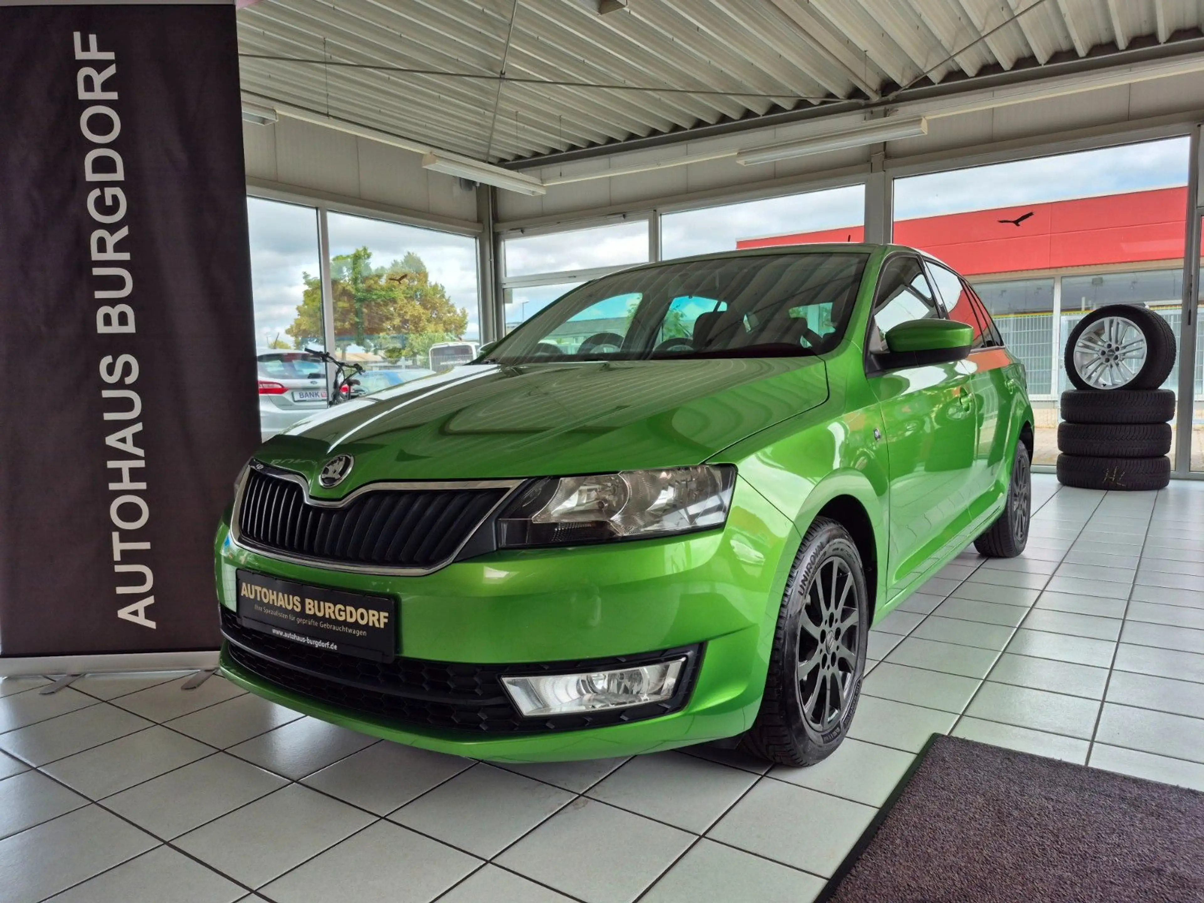 Skoda Rapid/Spaceback Spaceback Ambition Klima PDC Alufelgen