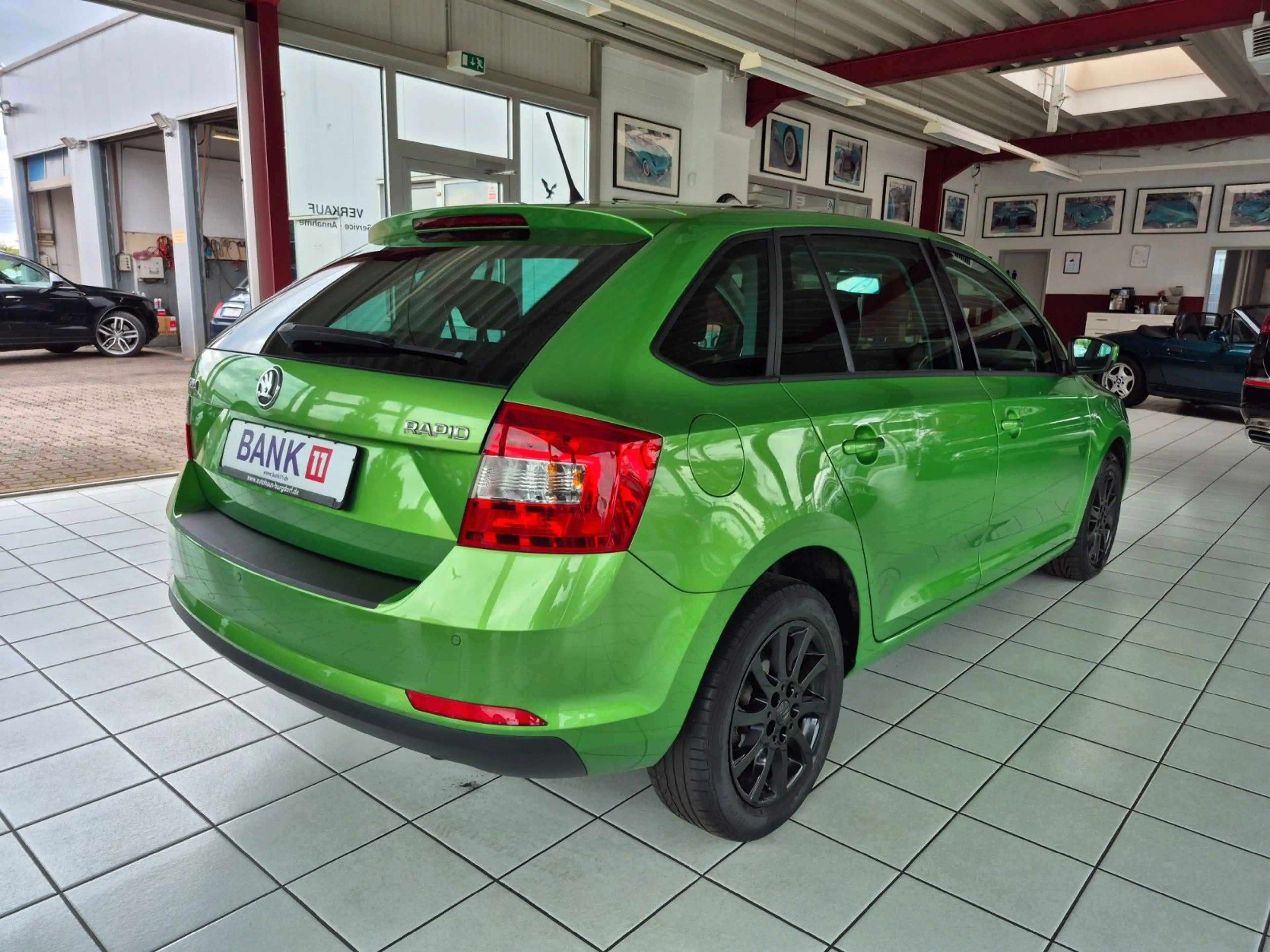 Skoda Rapid/Spaceback Spaceback Ambition Klima PDC Alufelgen — photo 5