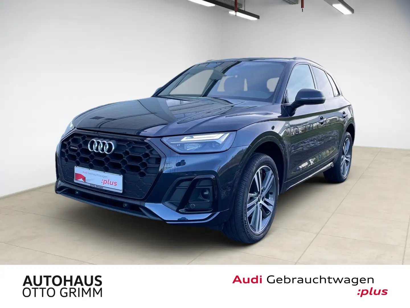 Audi Q5 40 TDI quattro S line Blau - 1
