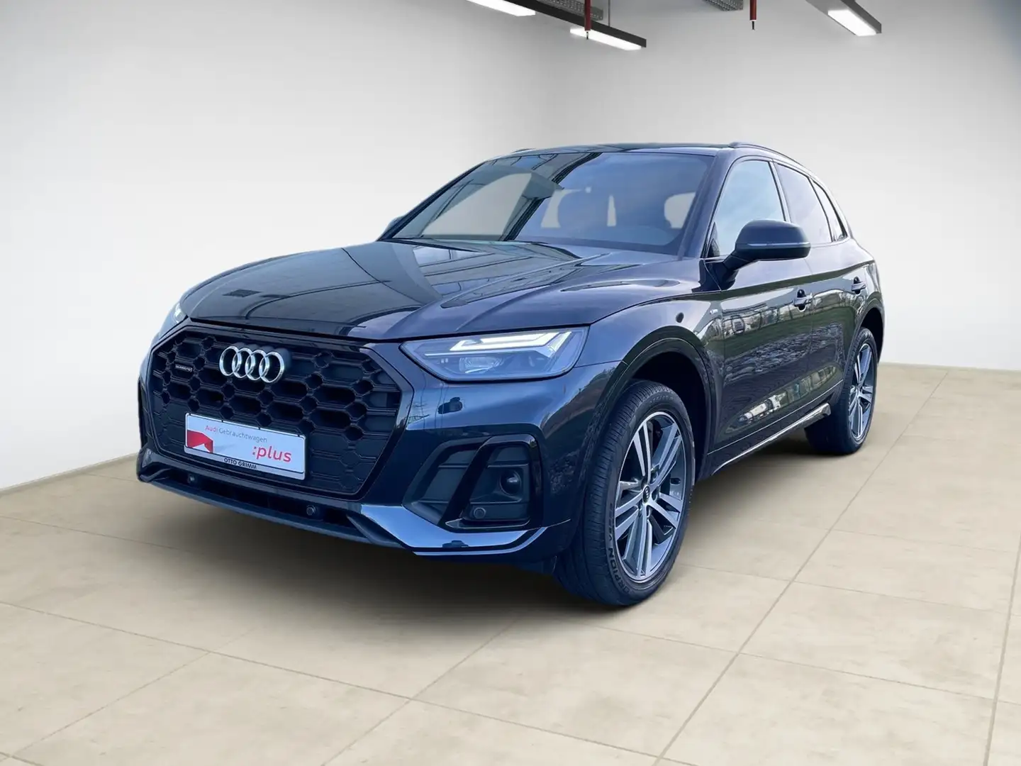 Audi Q5 40 TDI quattro S line Blau - 2