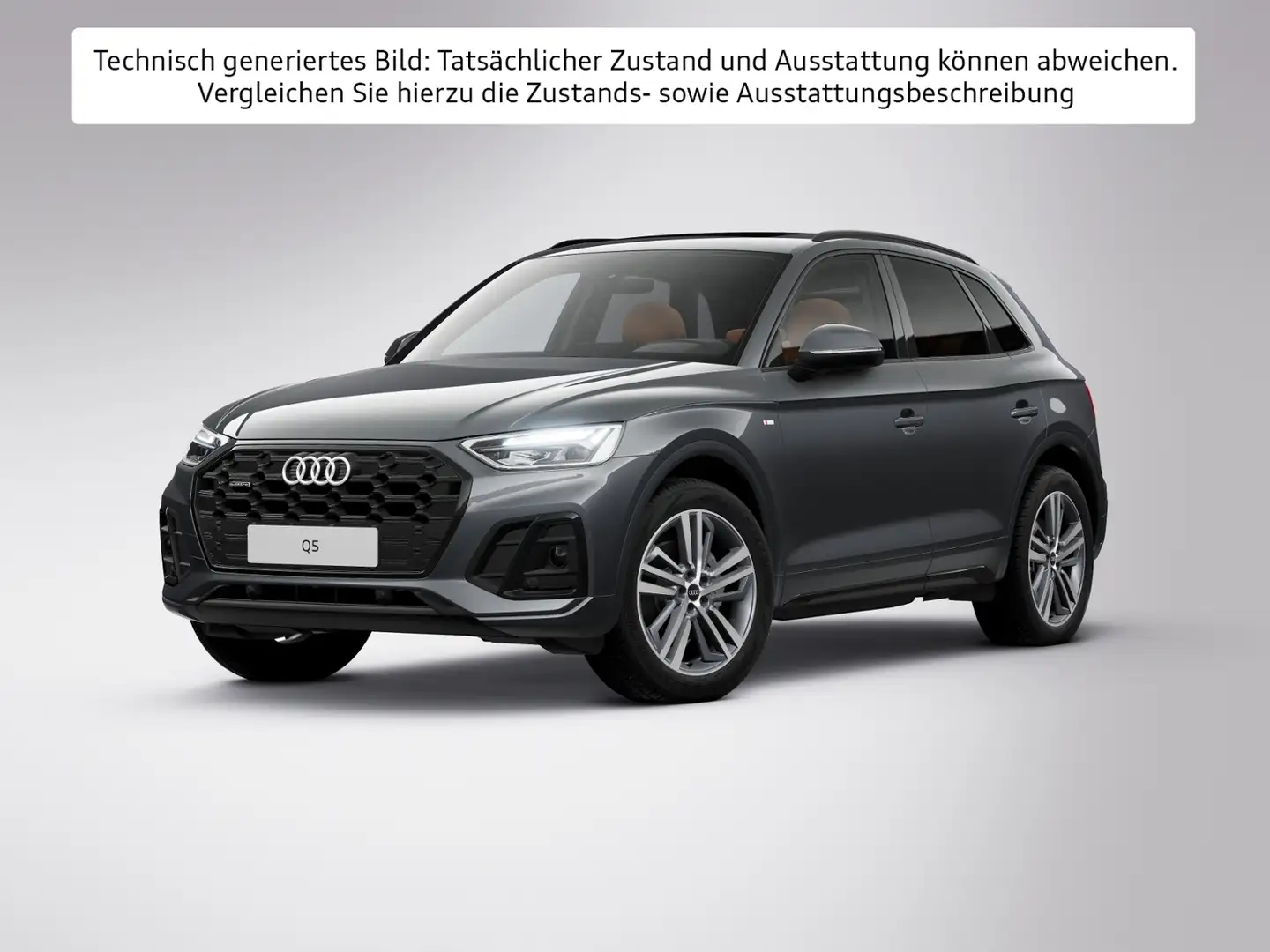 Audi Q5 40 TDI quattro S line Blau - 2