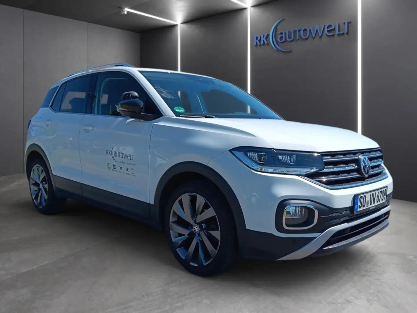 Volkswagen T-Cross Style 1st Edition 1.0 TSI Navi DAB+ ACC Weiß - 2