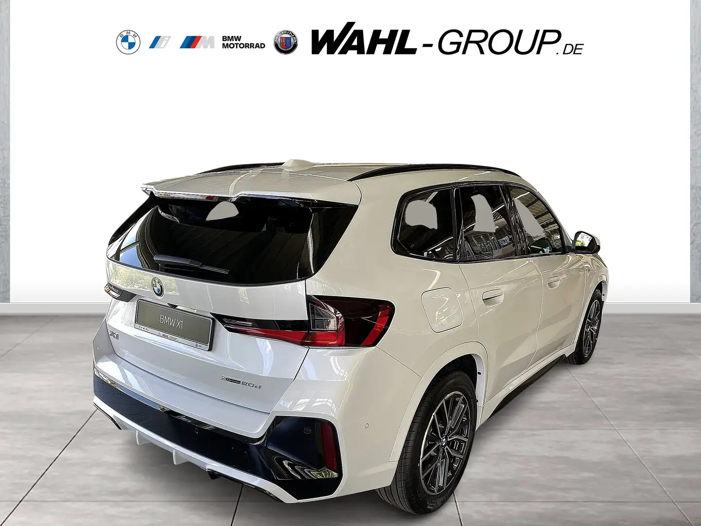 BMW X1 xDrive20d M Sport AHK Adapt LED HarmanKardon Navi Weiß - 2