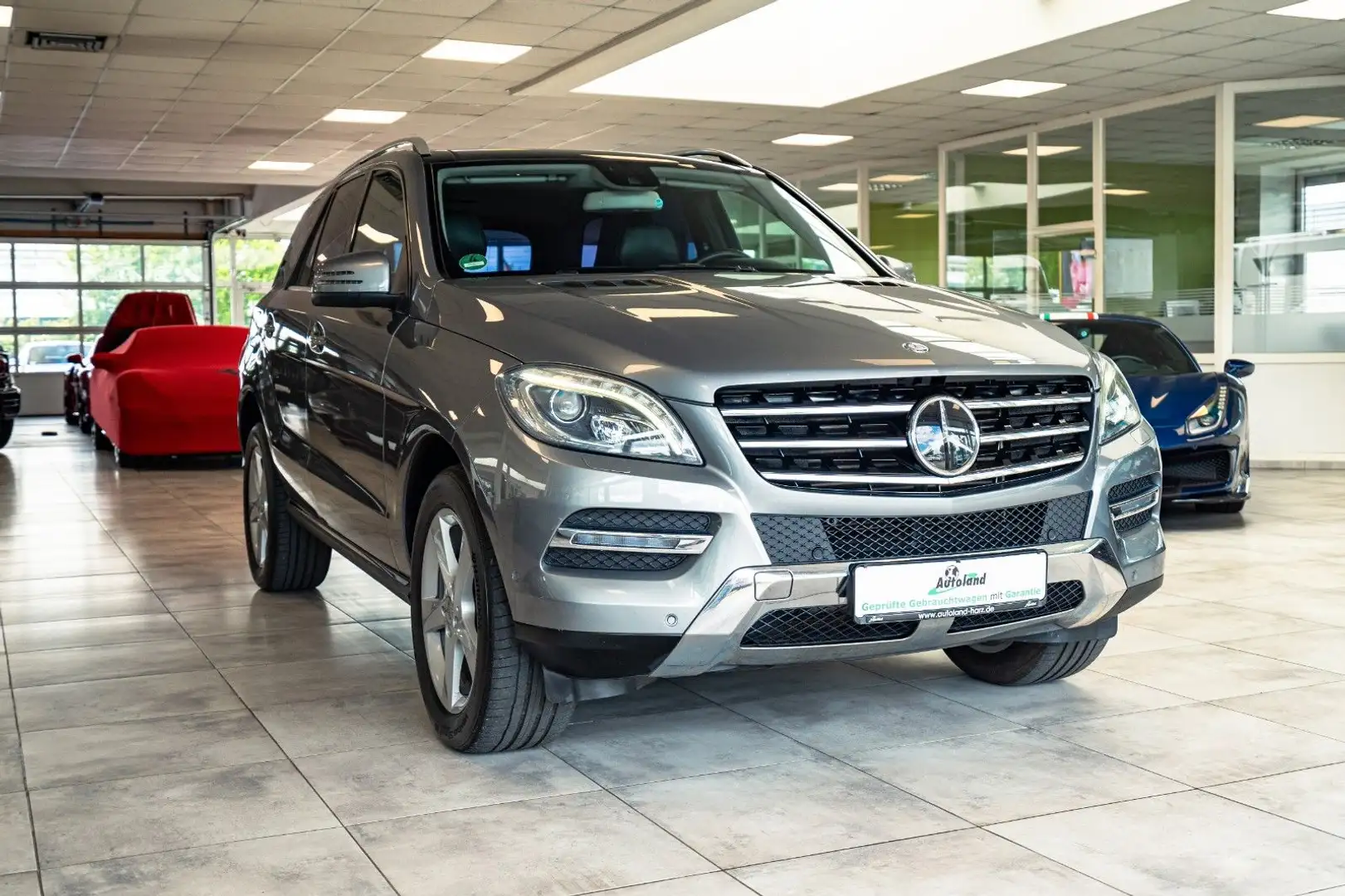 Mercedes-Benz ML 250 ML250 4MATIC 7G-TR*Pano*el.AHK*Leder*Comand*ACC Argent - 2
