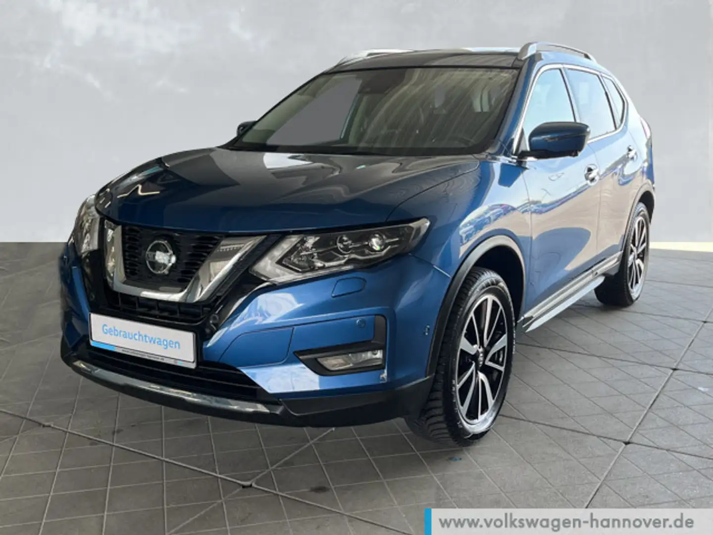 Nissan X-Trail 1.3 Tekna Navi LED PDC SHZ DAB Bleu - 1