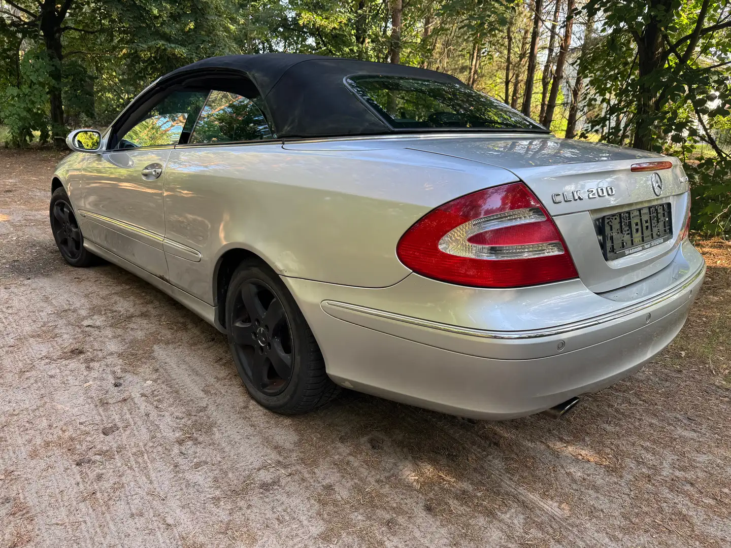 Mercedes-Benz CLK 200 CLK-Klasse Cabrio Cabrio Kompressor Avantgarde Argent - 1