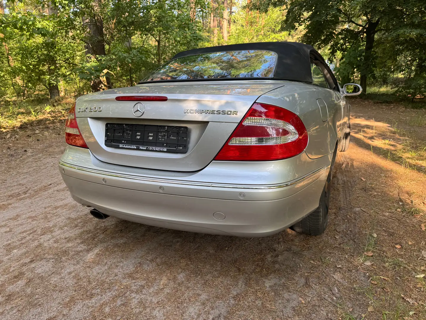 Mercedes-Benz CLK 200 CLK-Klasse Cabrio Cabrio Kompressor Avantgarde Argent - 2