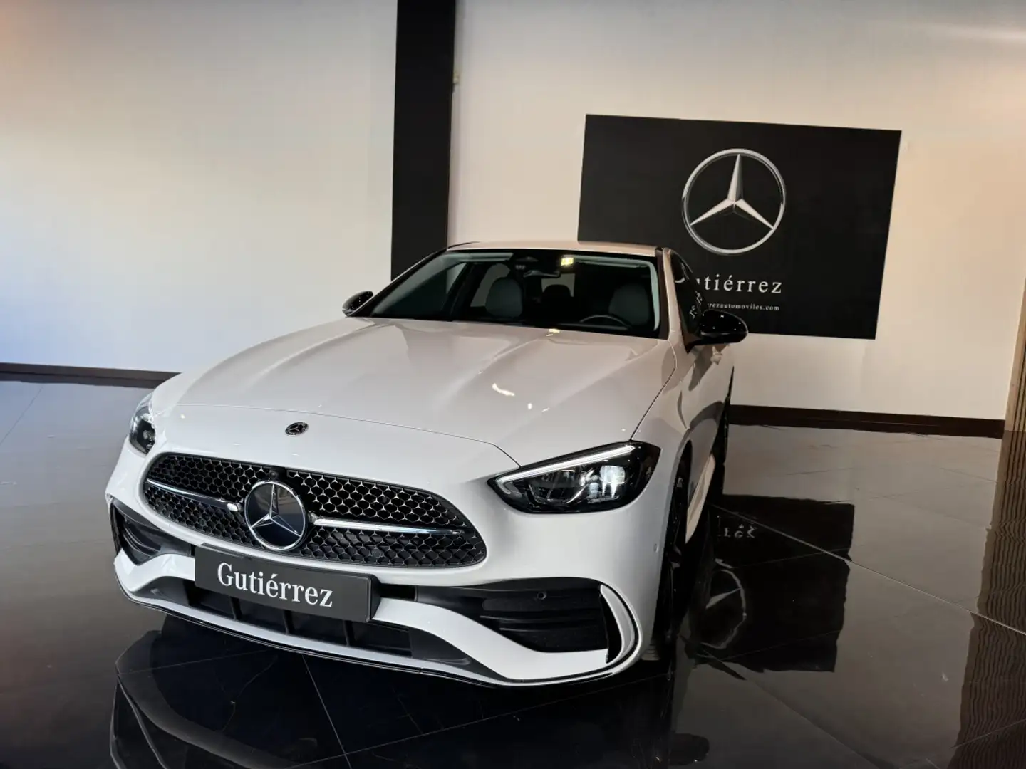 Mercedes-Benz C 200 200d 9G-Tronic Blanc - 2