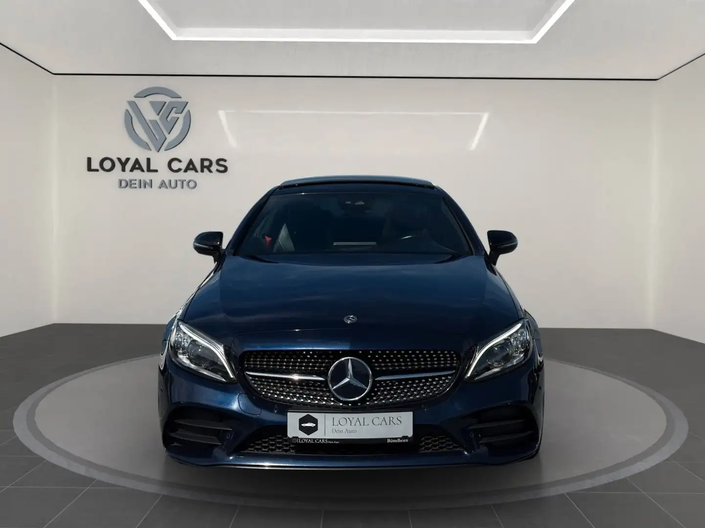 Mercedes-Benz C 220 Coupe*AMG*PANO*MULTIBEAM*NAVI*Dist+*KAMERA Blau - 2