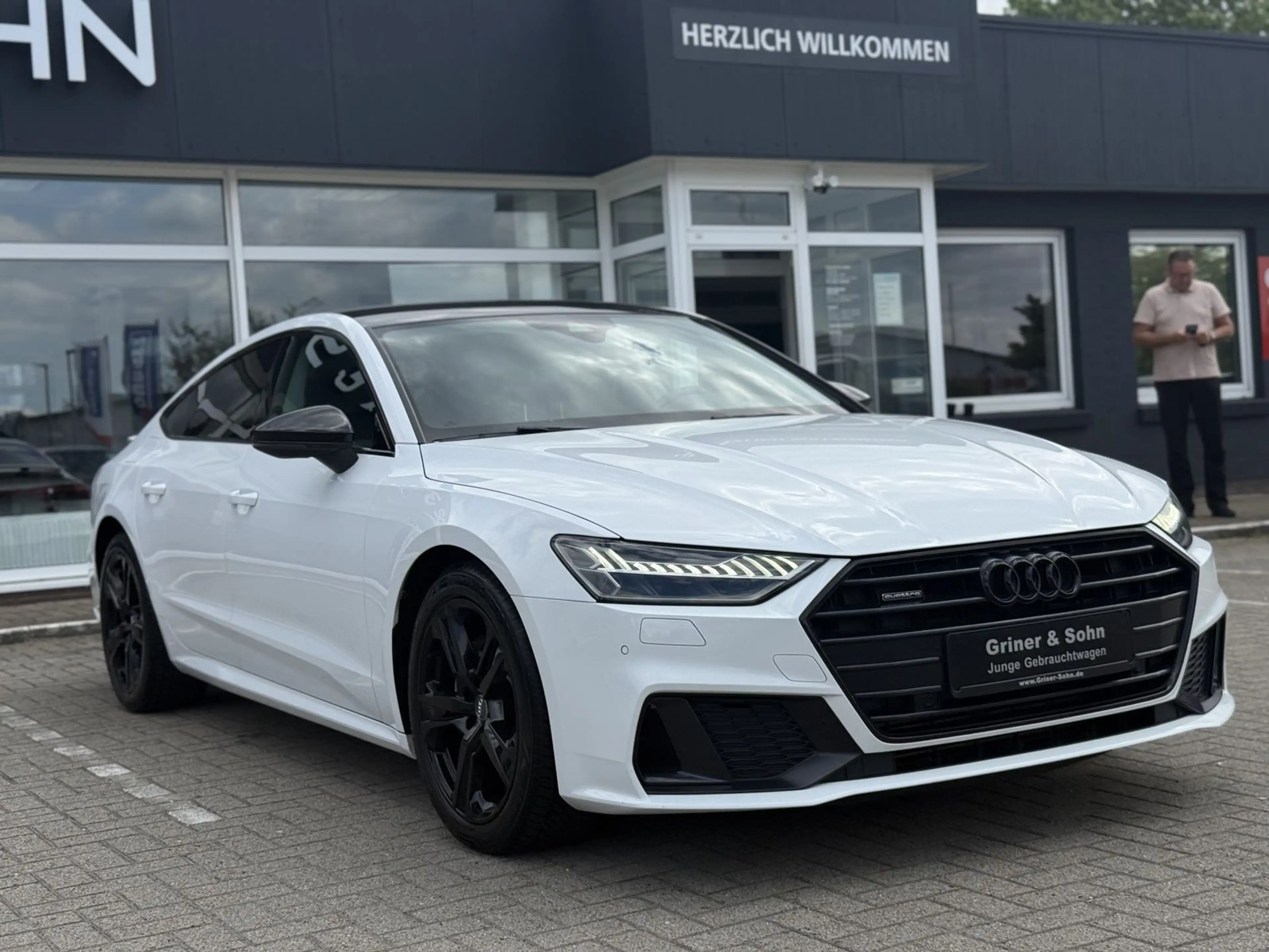 Audi A7 45TFSI Quattro,S-Line,HD-Matrix,R-Kam,Leder. — photo 3
