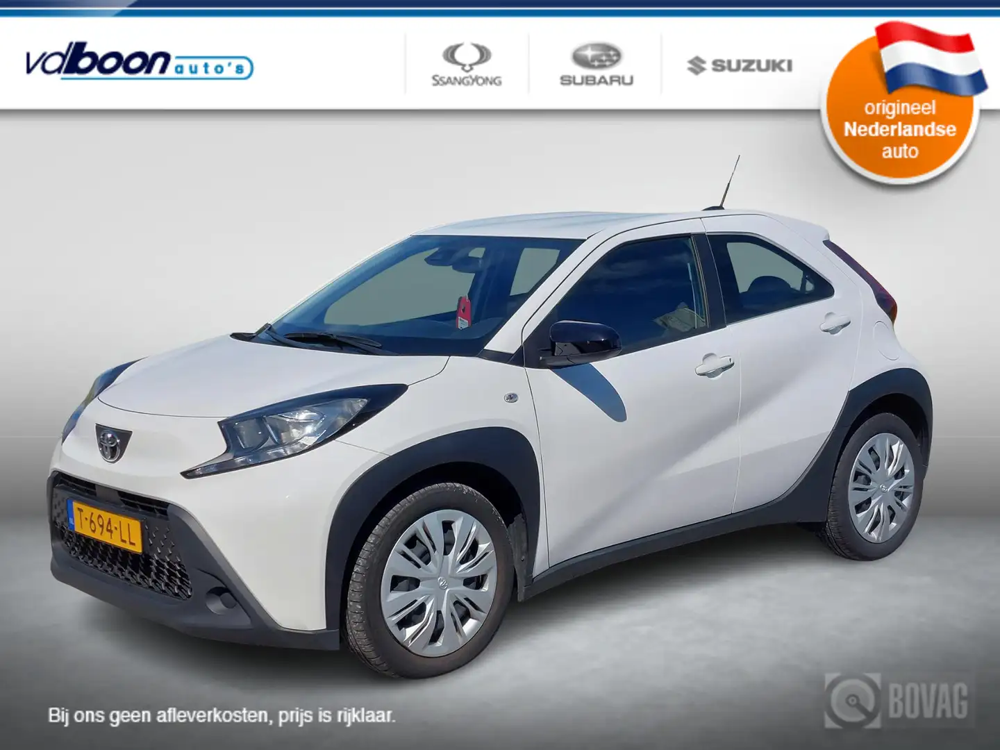 Toyota Aygo X 1.0 VVT-i MT Play CRUISE | NL-auto | Rijklaarprijs Blanco - 1