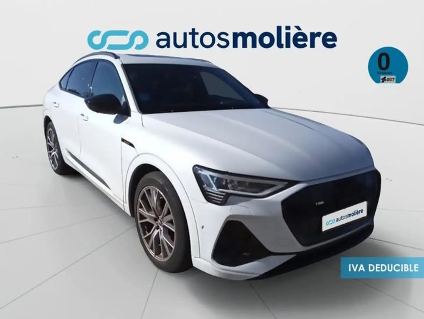 Audi e-tron 55 quattro Black line edition Blanc - 2