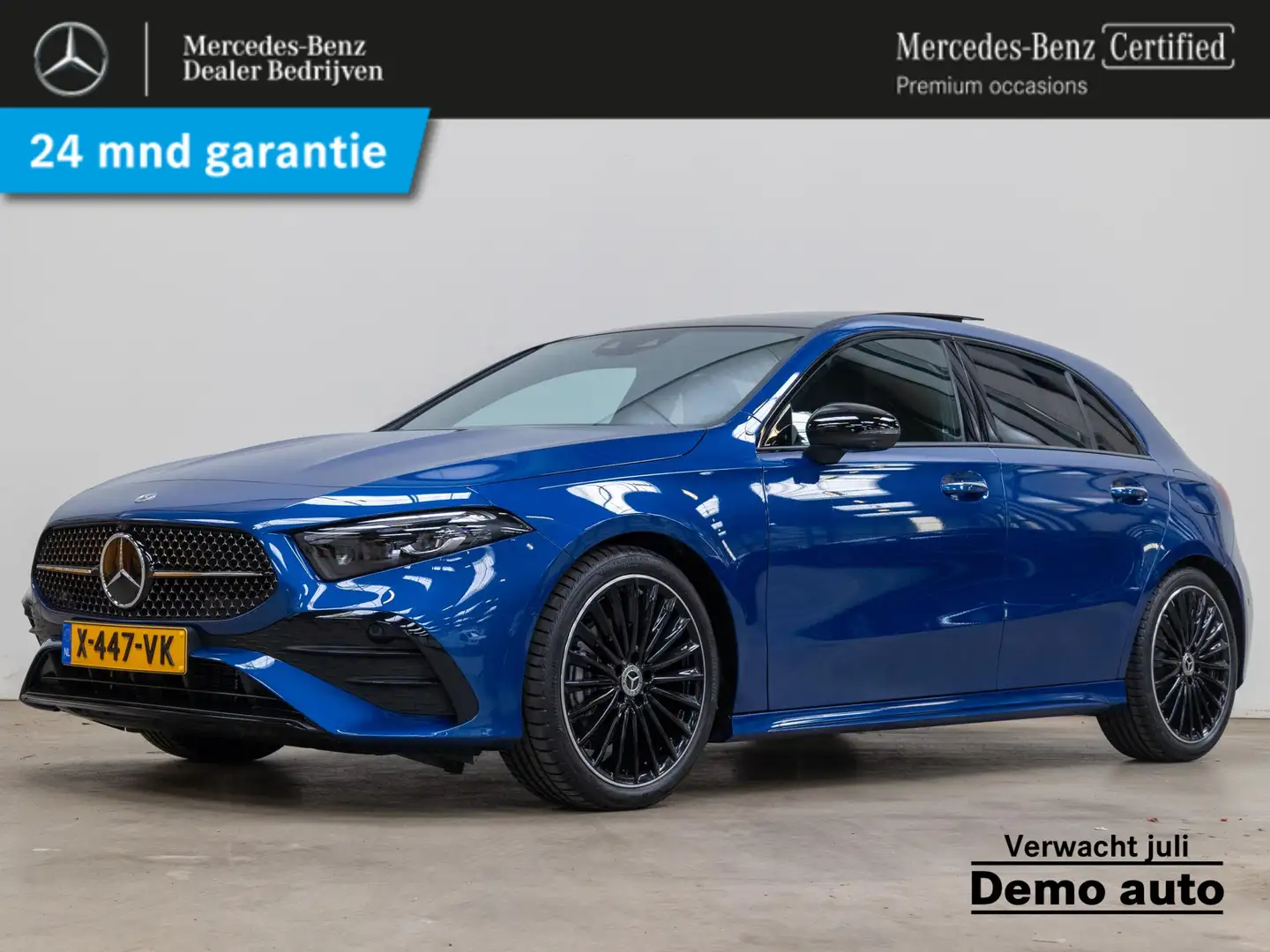 Mercedes-Benz A 200 AMG Line Premium PLUS Blauw - 1