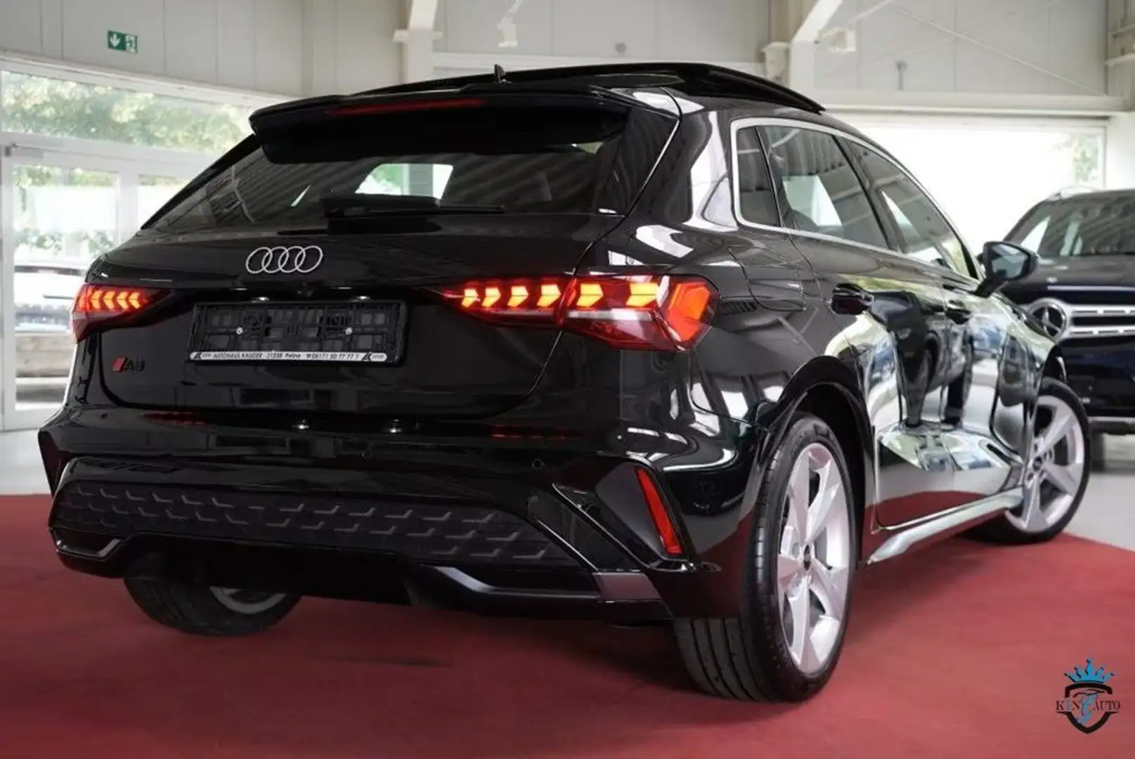 Audi A3 A3 Sportback 2.0 tdi S line edition 150cv s-tronic Zwart - 2