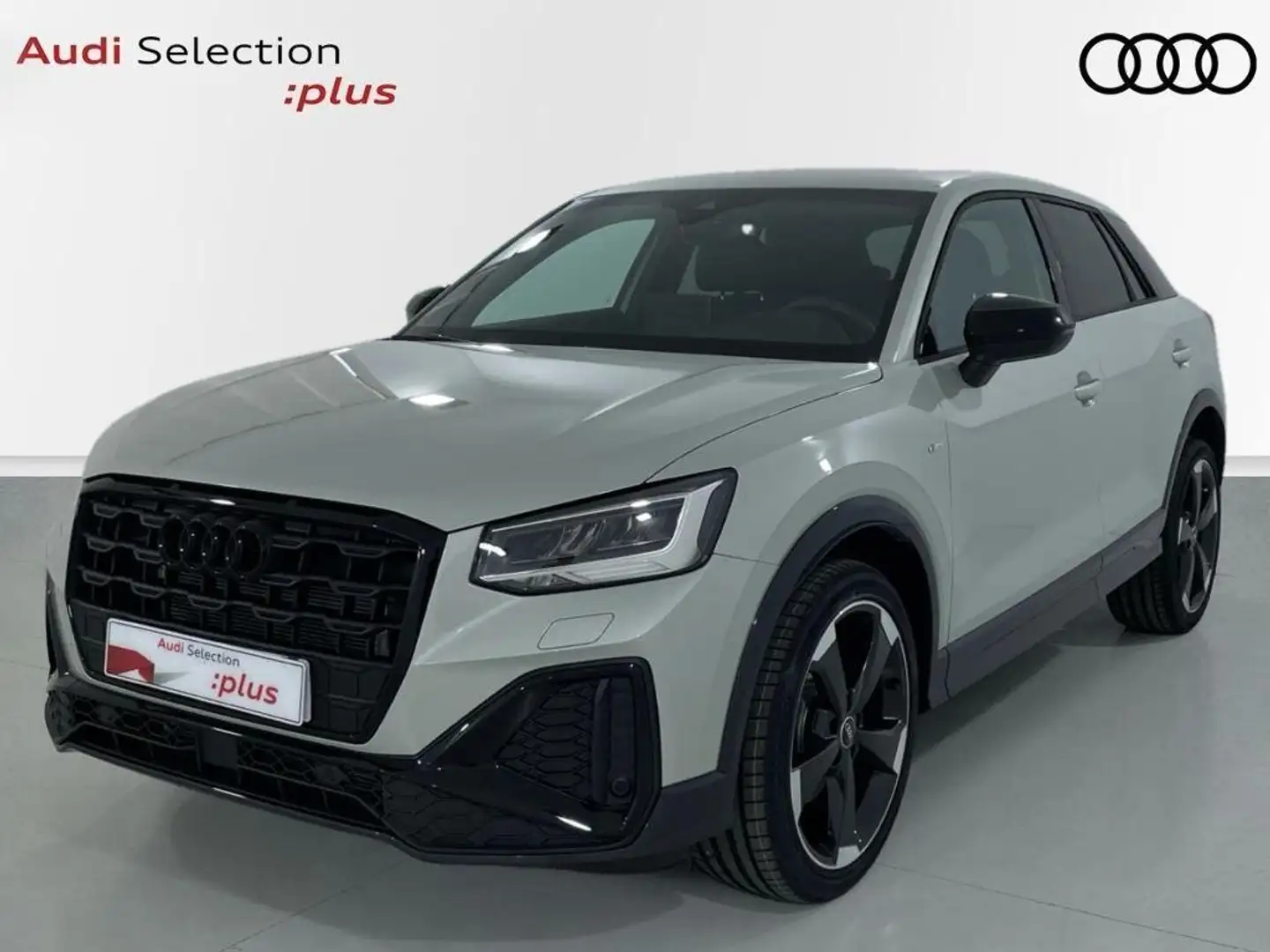 Audi Q2 35 TDI Black line edition S tronic 110kW Silber - 1