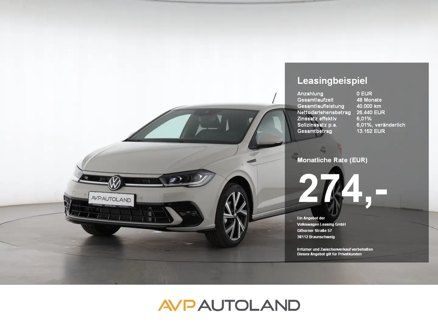 Volkswagen Polo 1.0 TSI DSG R-Line | NAVI | LED | ACC | Gri - 1