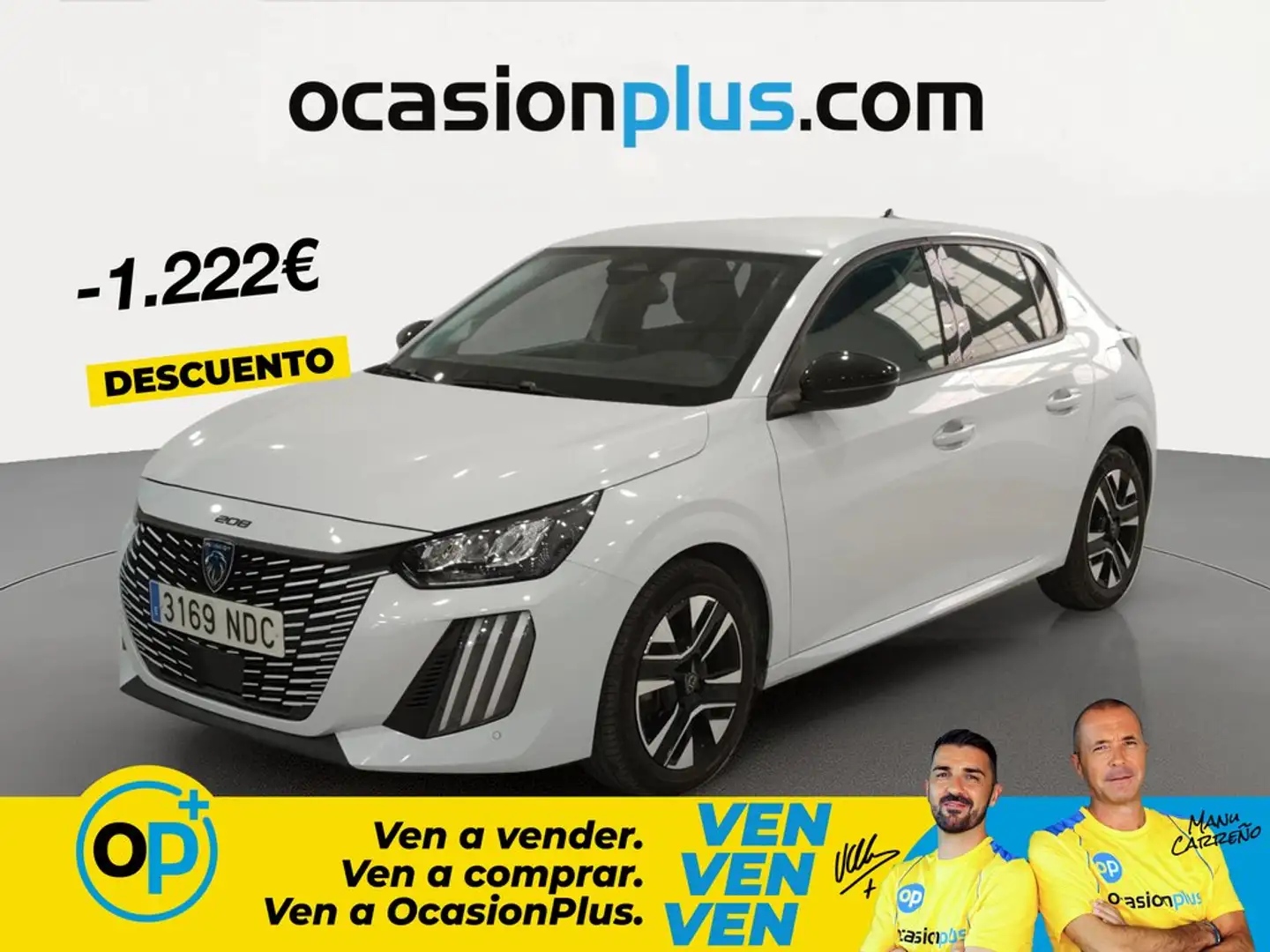 Peugeot 208 1.2 Puretech S&S Allure 100 Blanco - 1