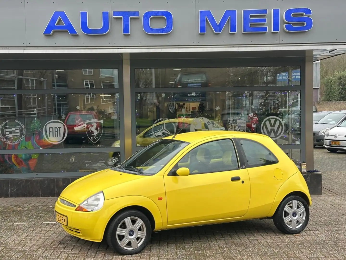Ford Ka/Ka+ 1.3 COLLECTION Airco Leer Gelb - 1