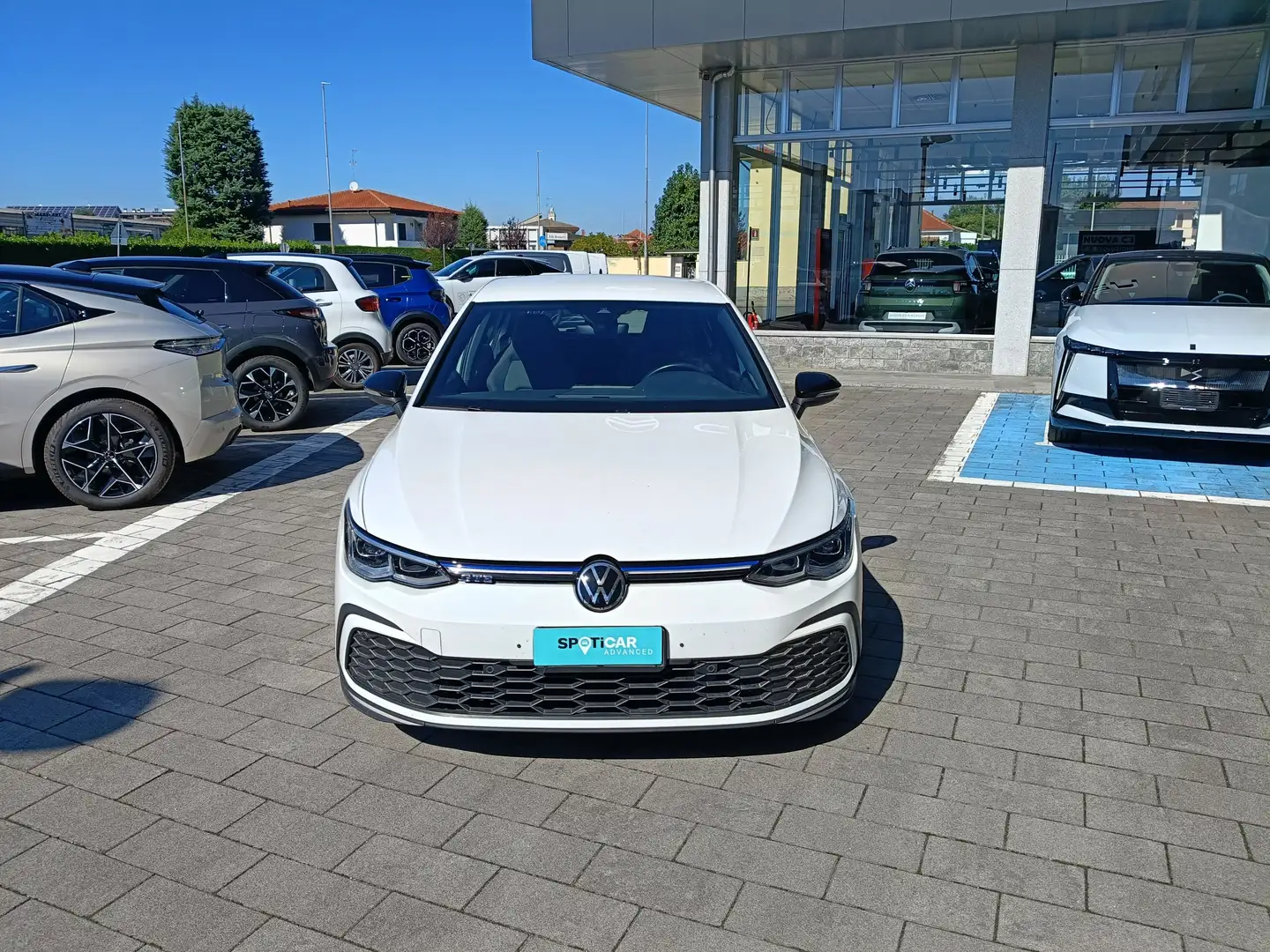 Volkswagen Golf PHEV 1.4 Plug-In Hybrid 150cv DSG GTE USATO Weiß - 2