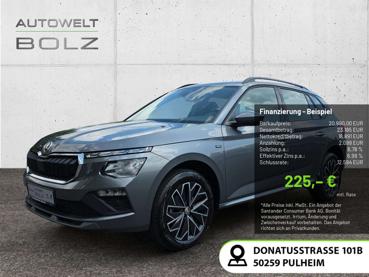 Skoda Kamiq 2024 — 1.0 TSI Selection SHZ KAMERA LED NAVI