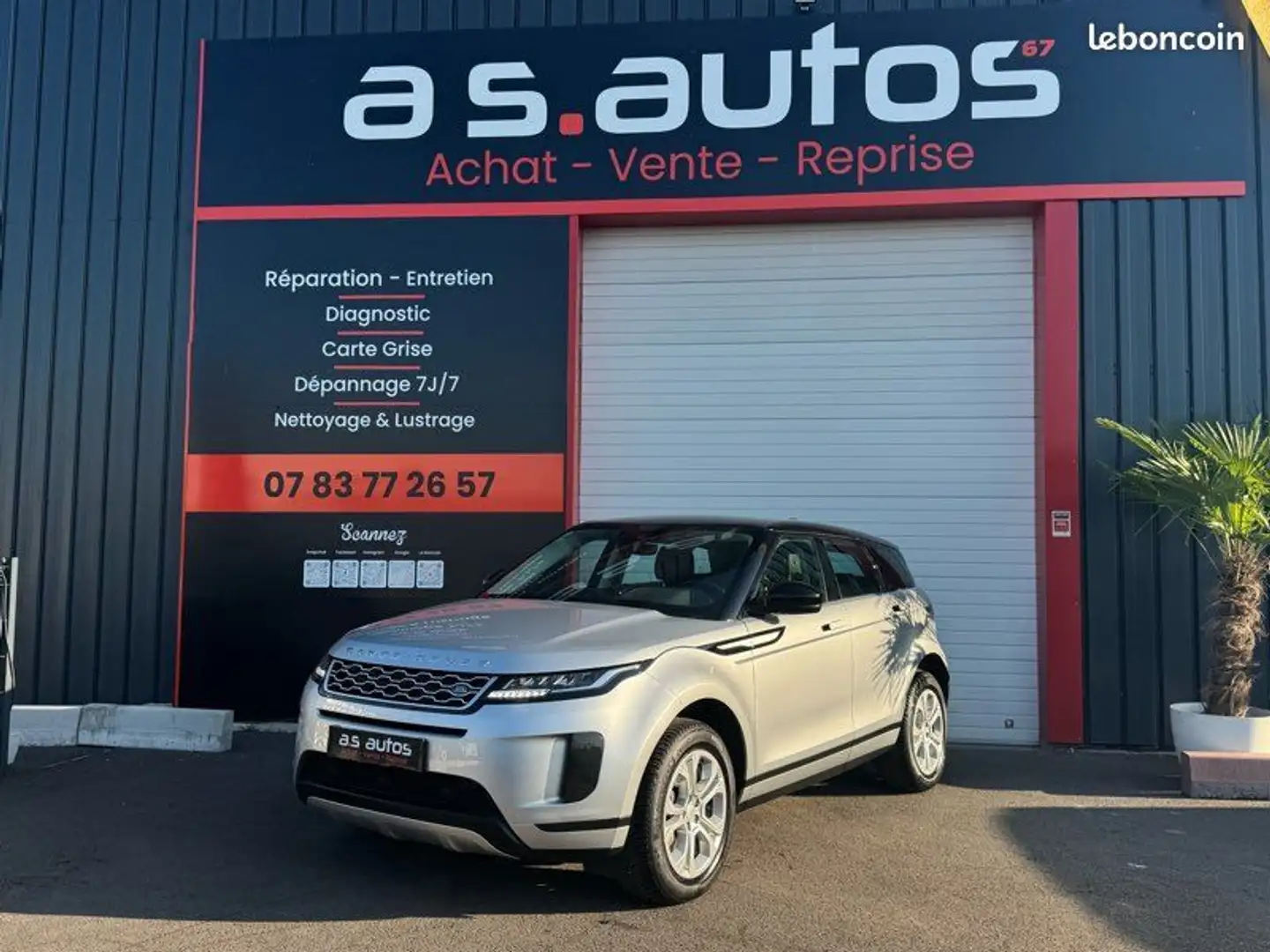 Land Rover Range Rover Evoque Land Évoque D180 2.0 MHEV 180 cv Boîte auto Tout t Gris - 1
