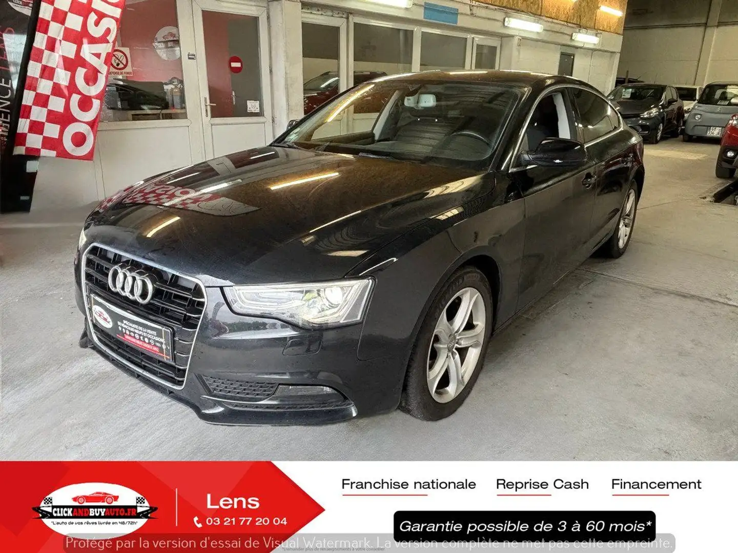 Audi A5 2.0 tdi 190 CV / BLUETOOTH / REGULATEUR DE VITESSE Noir - 1