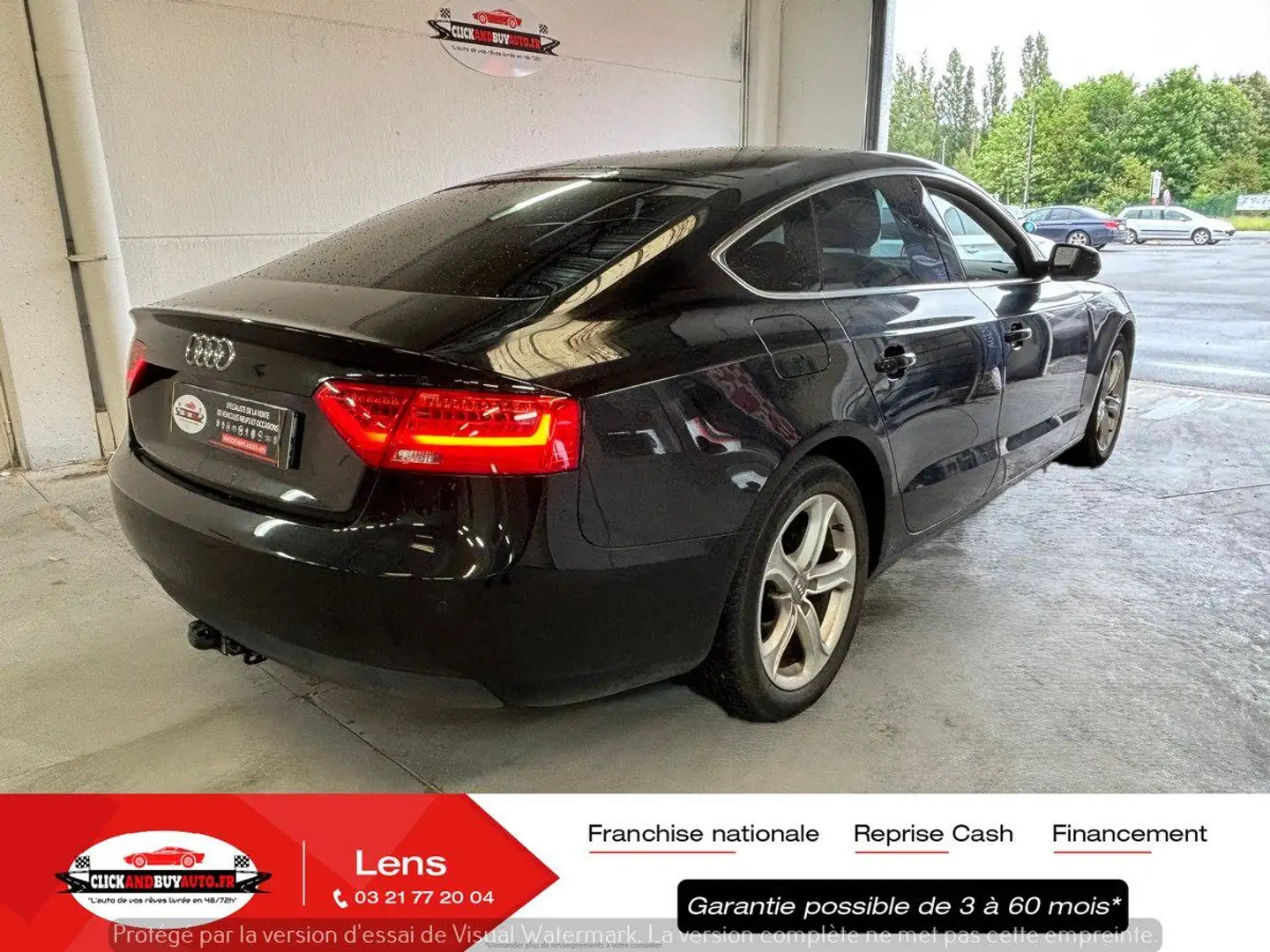 Audi A5 2.0 tdi 190 CV / BLUETOOTH / REGULATEUR / CLIMATIS Nero - 2