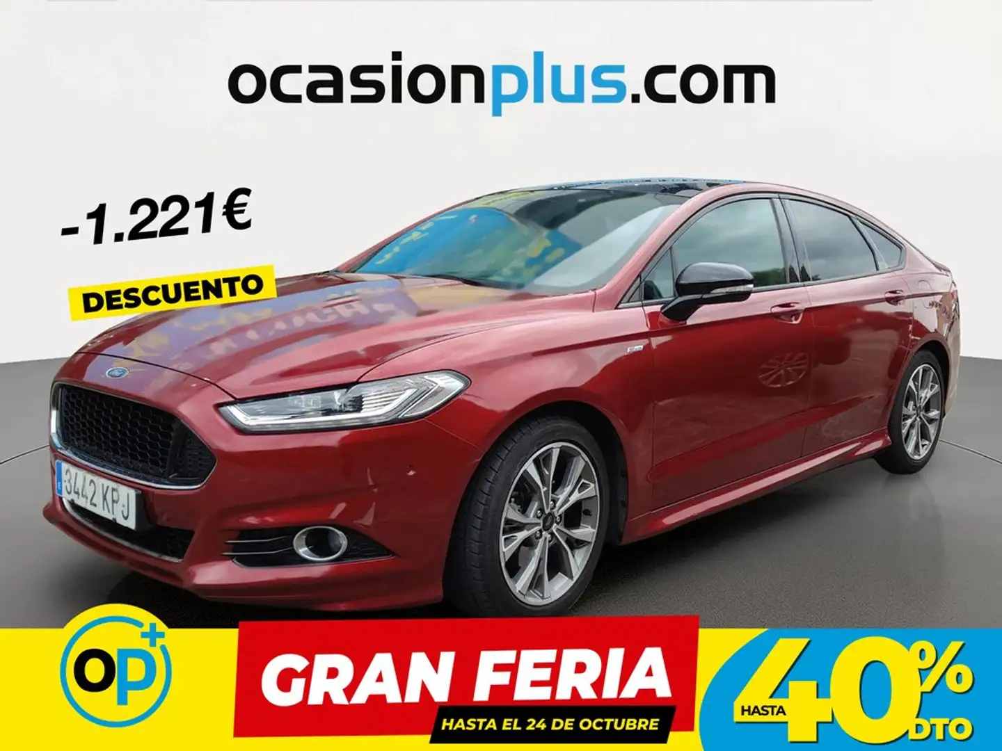 Ford Mondeo 1.5 EcoBoost ST-Line 165 Rojo - 1